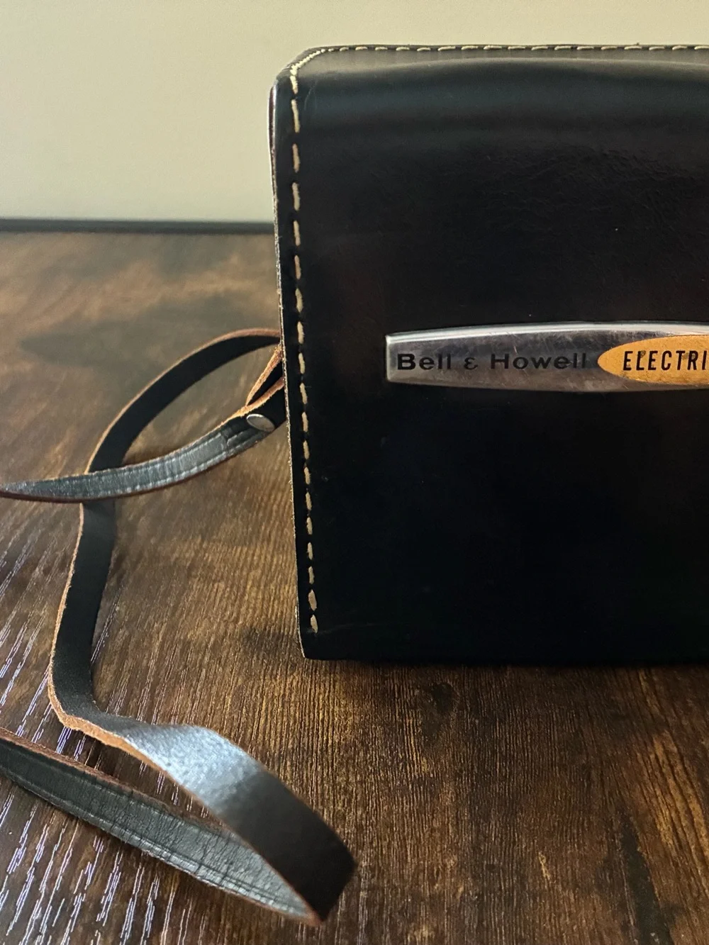 Bell & Howell Electric Eye 127 Camera — Black & Silver Vintage Style